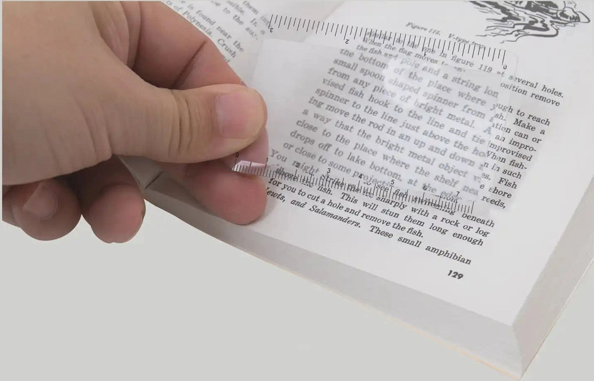 Rothco Survival Magnifying Card and Ruler