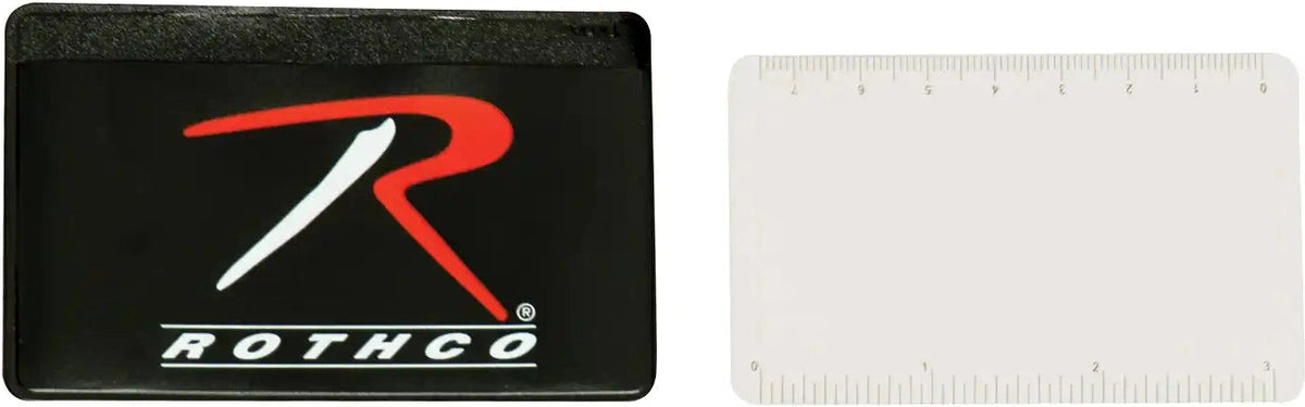 Rothco Survival Magnifying Card and Ruler