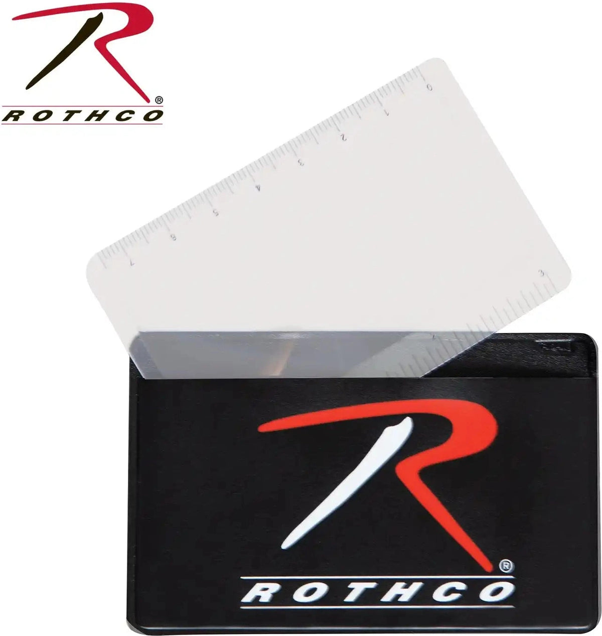 Rothco Survival Magnifying Card and Ruler