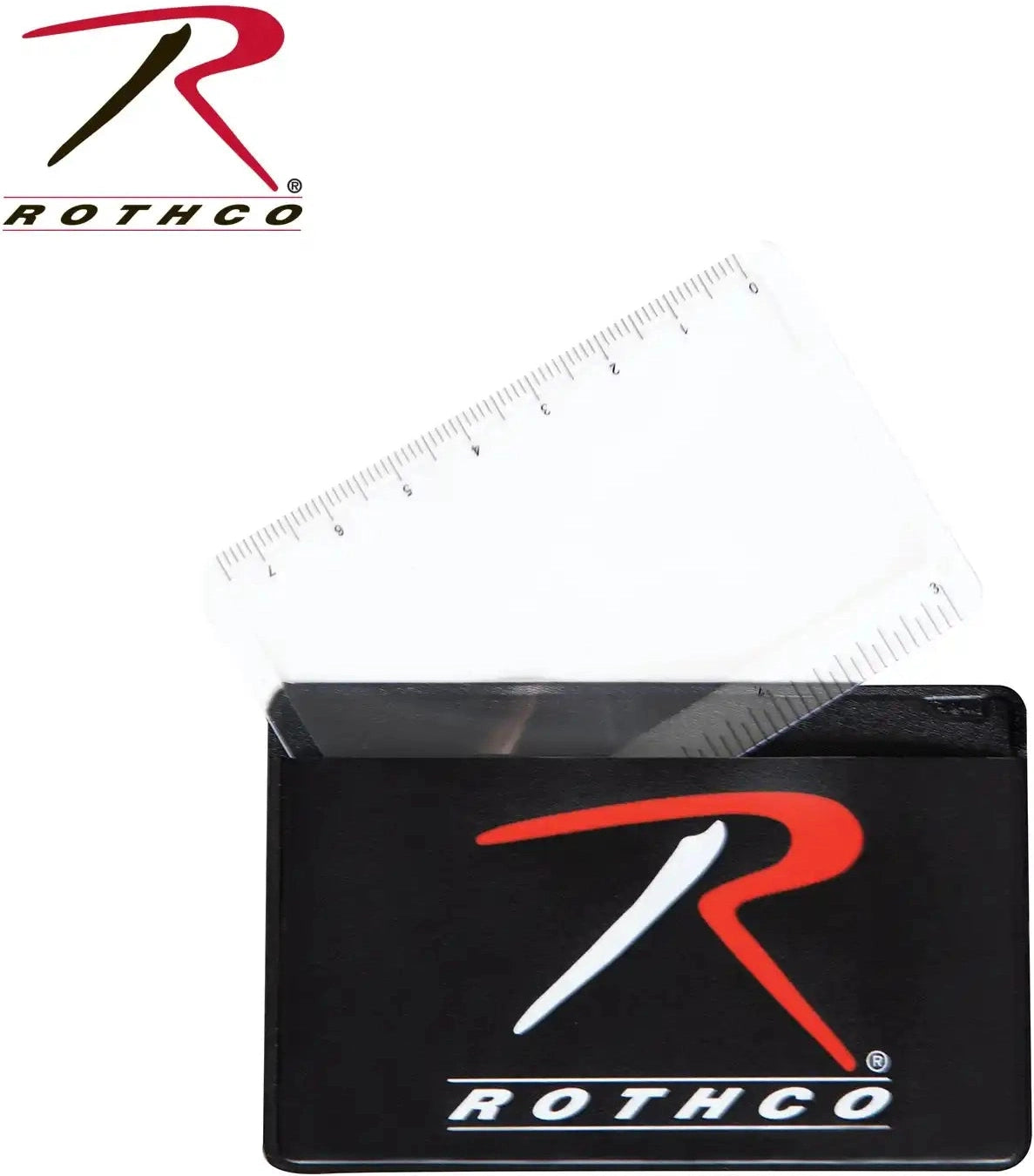 Rothco Survival Magnifying Card and Ruler