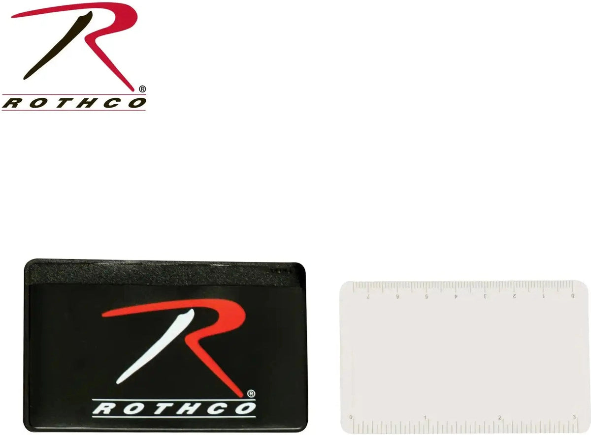 Rothco Survival Magnifying Card and Ruler