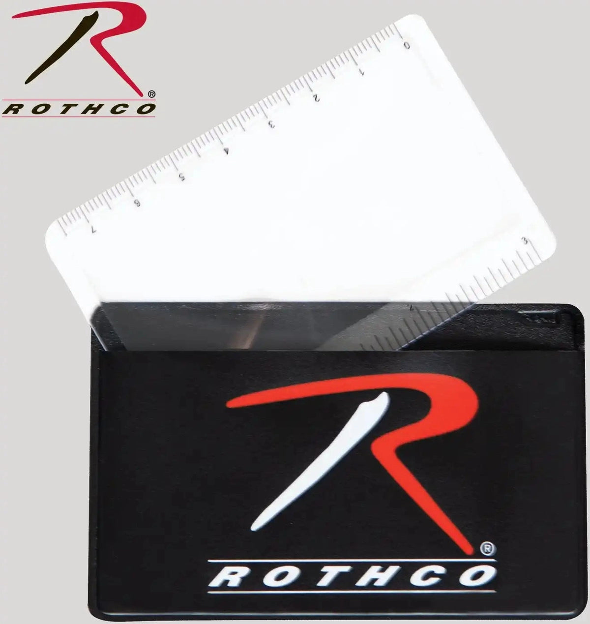 Rothco Survival Magnifying Card and Ruler