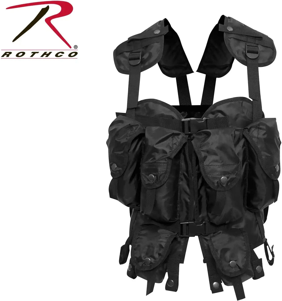 Rothco Tactical Assault Vest Black