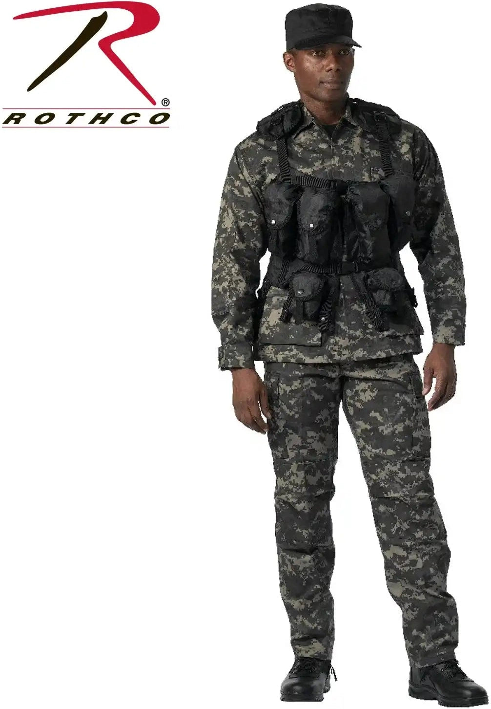Rothco Tactical Assault Vest Black