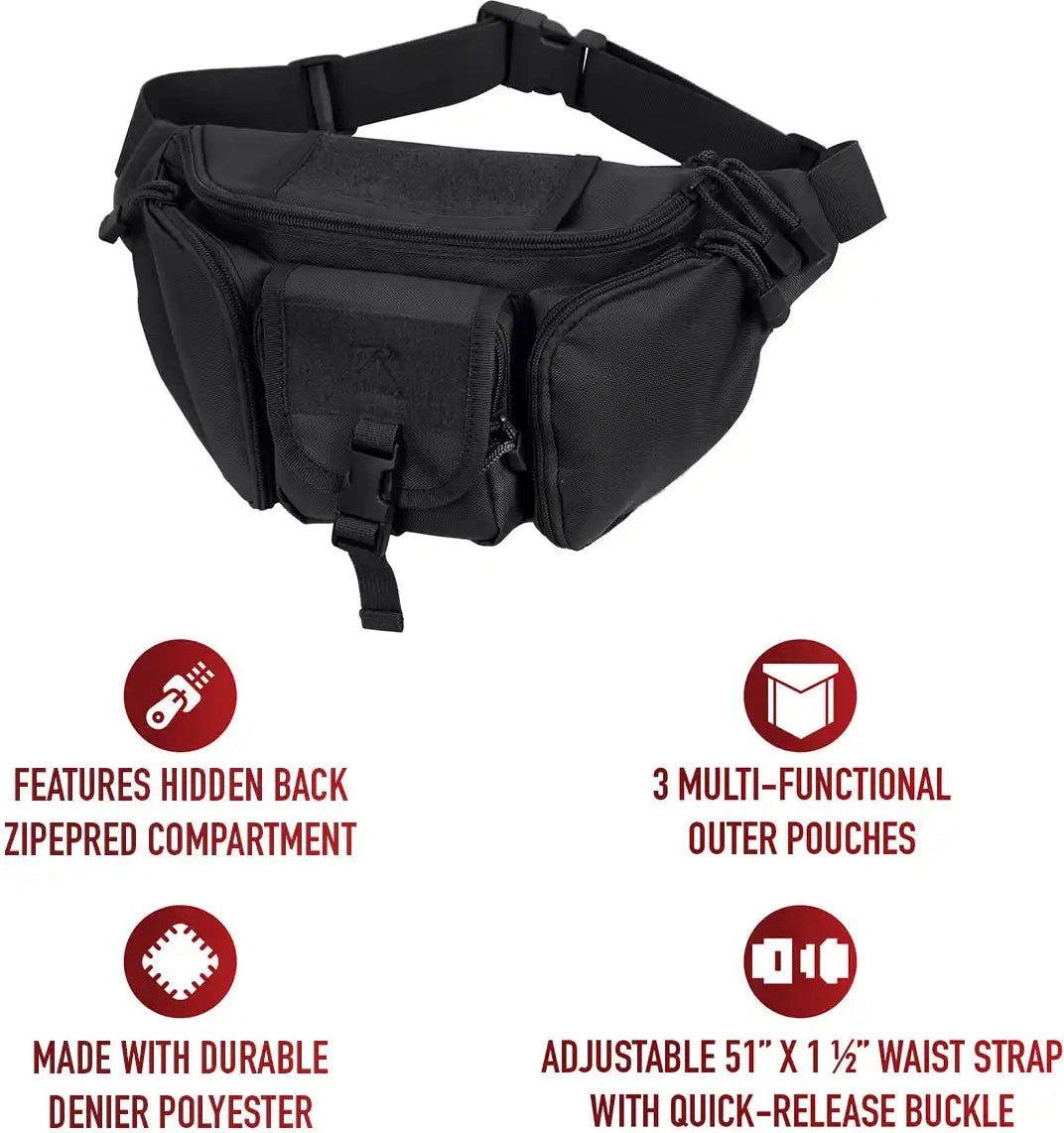 Rothco Tactical Concealed Carry Waist Pack