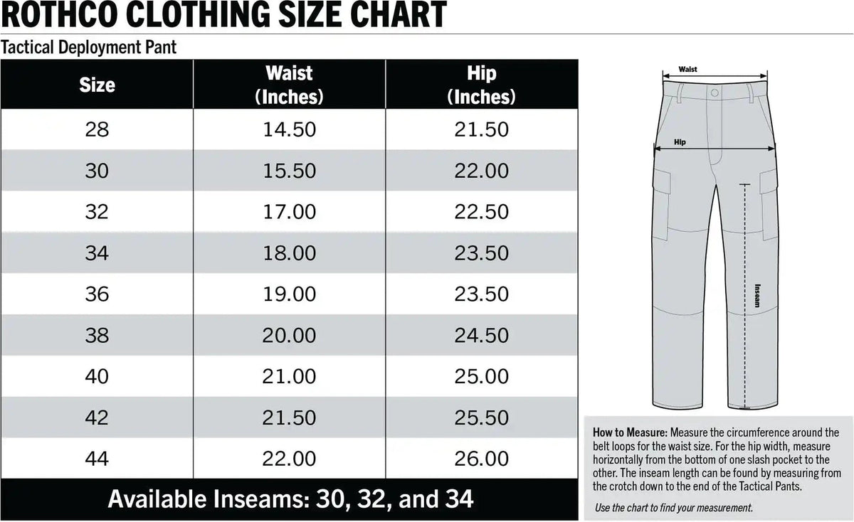 Rothco Tactical Deployment Pants