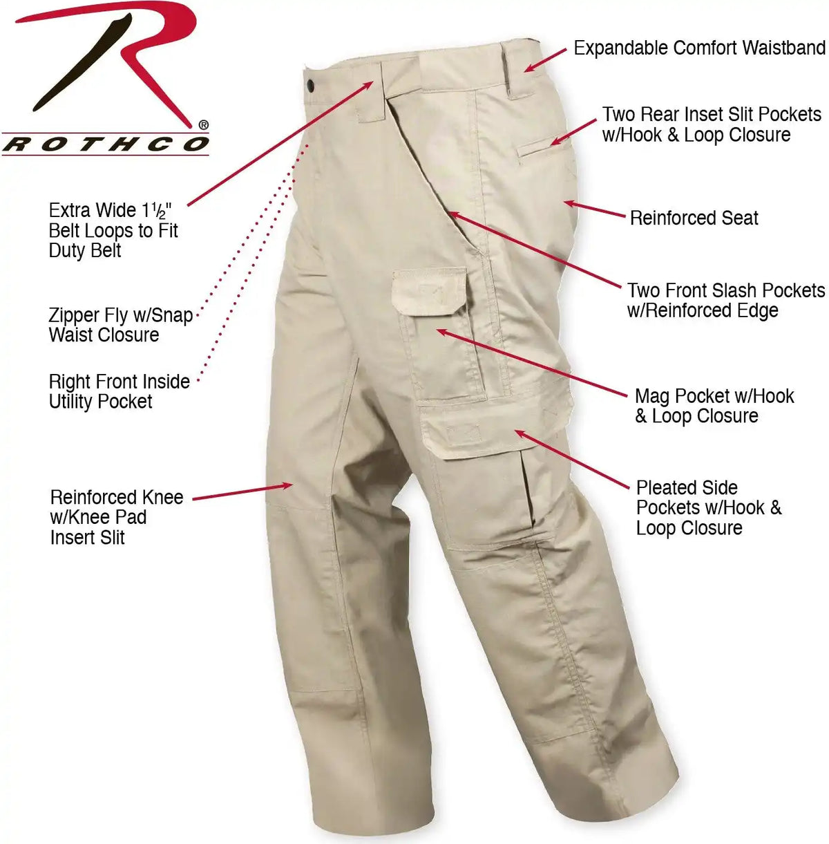 Rothco Tactical Duty Pants
