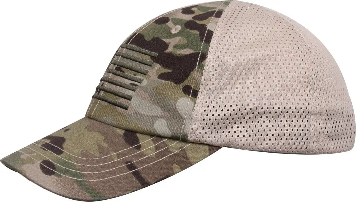 Rothco Tactical Mesh Back Cap with Embroidered us Flag