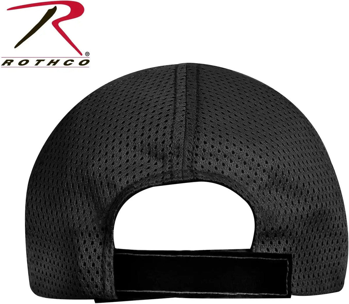 Rothco Tactical Mesh Back Cap with Thin Blue Line Flag - Black / one Size