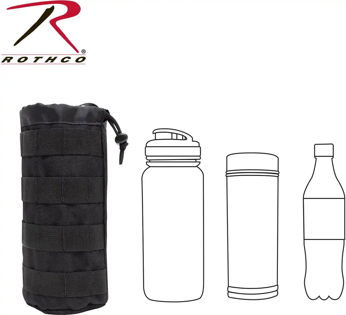 Rothco Tactical Molle Bottle Carrier