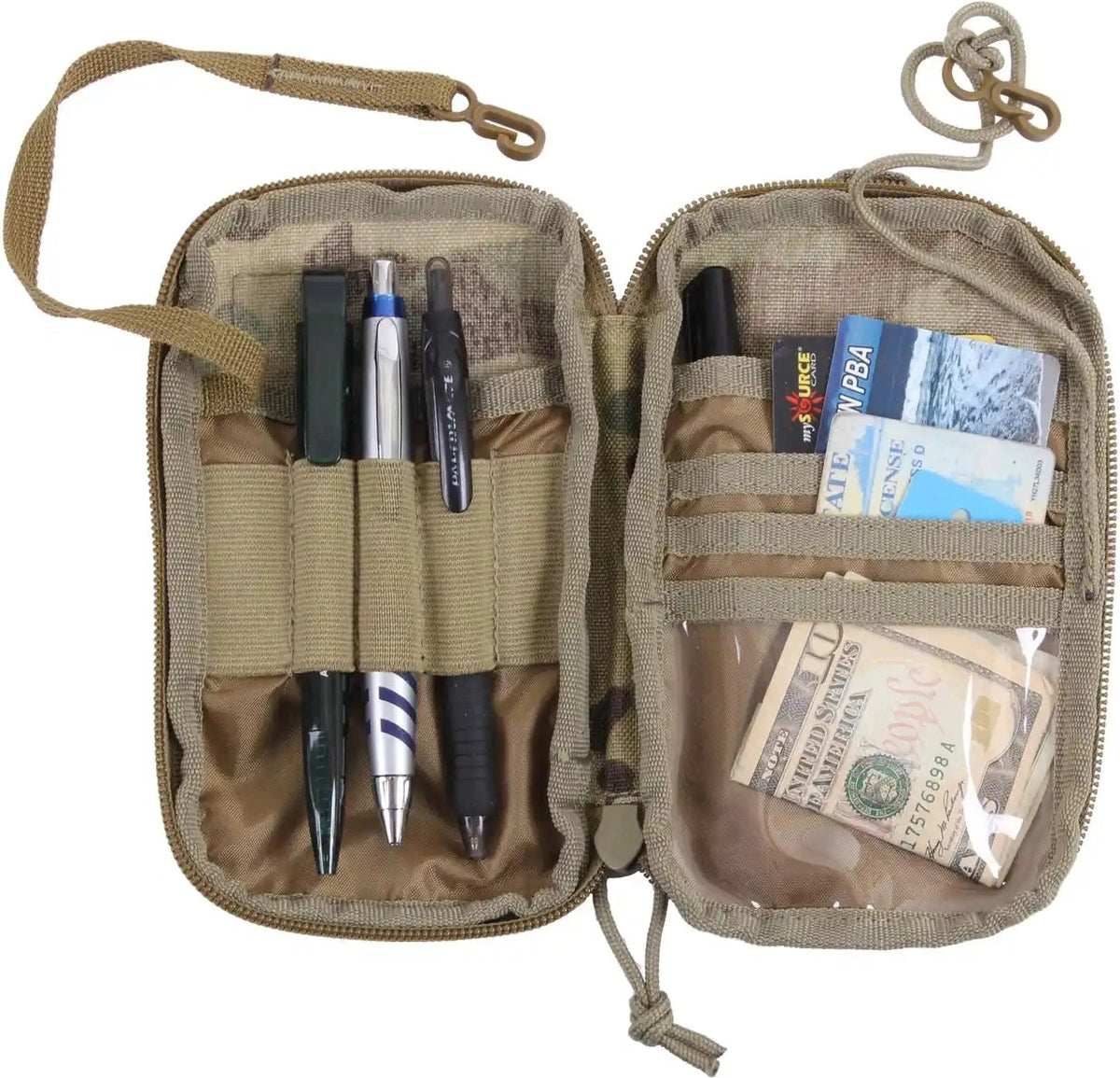 Rothco Tactical Molle Edc Wallet and Phone Pouch