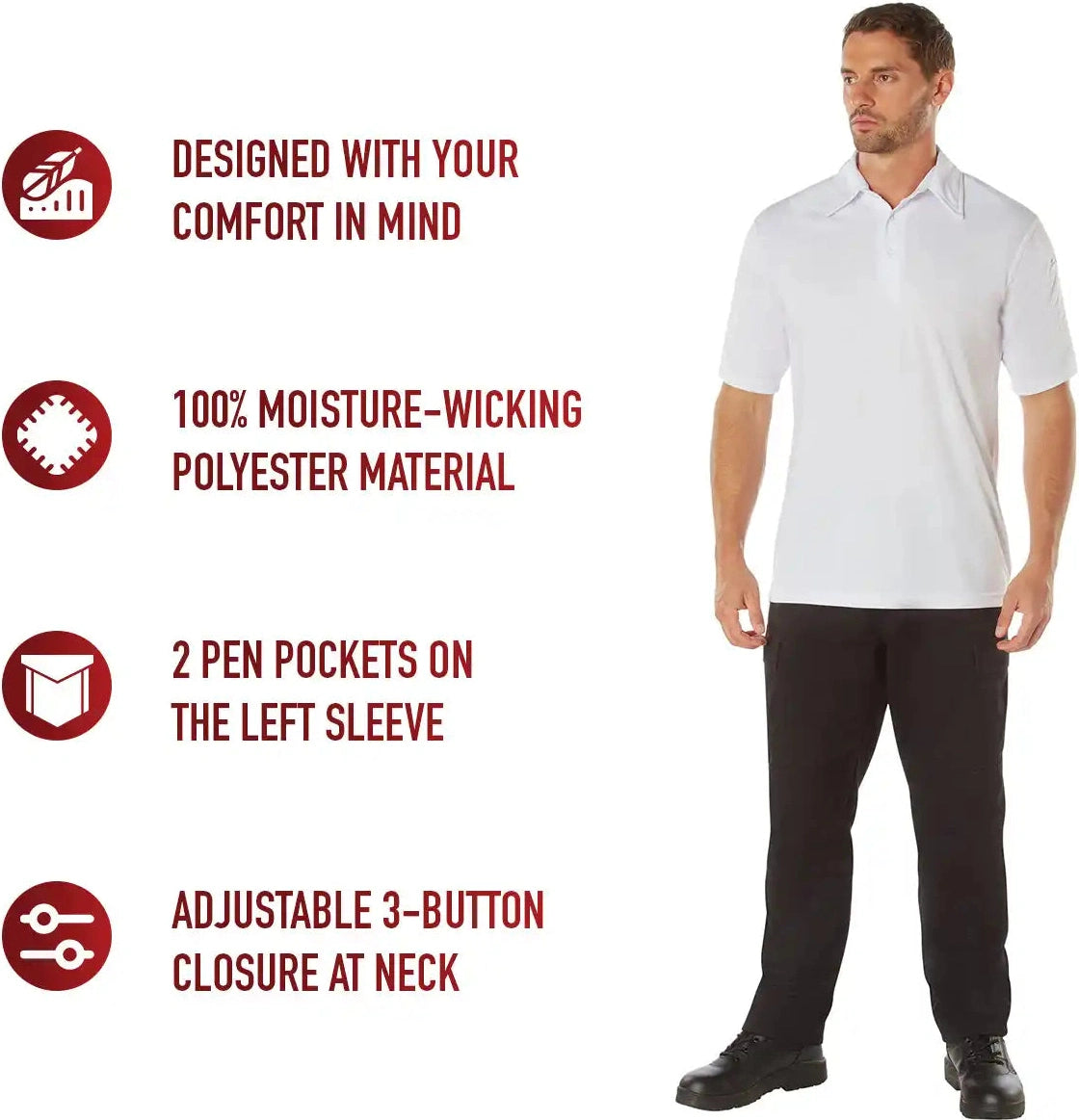 Rothco Tactical Performance Polo Shirt