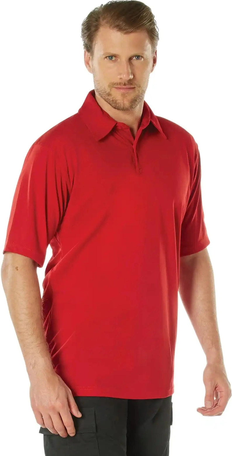 Rothco Tactical Performance Polo Shirt - Red / s
