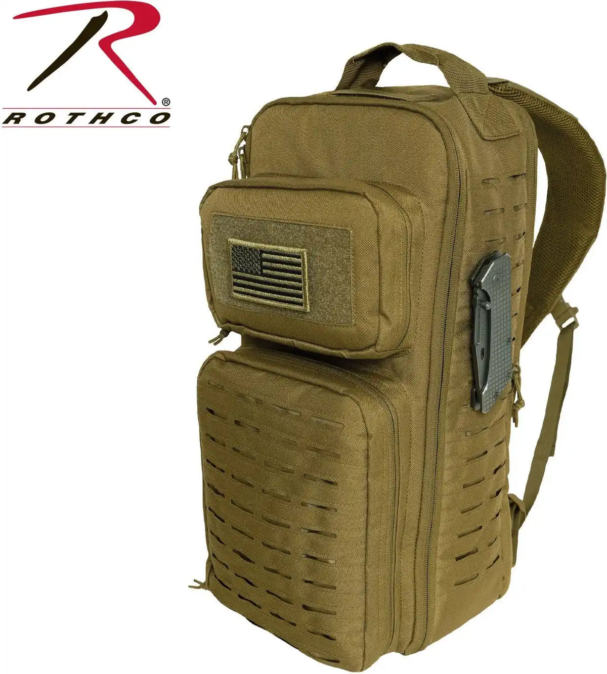 Rothco Tactical Single Sling Pack with Laser Cut Molle