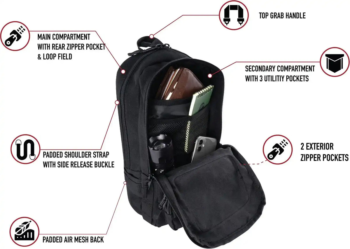 Rothco Tactical Traveler Sling Bag