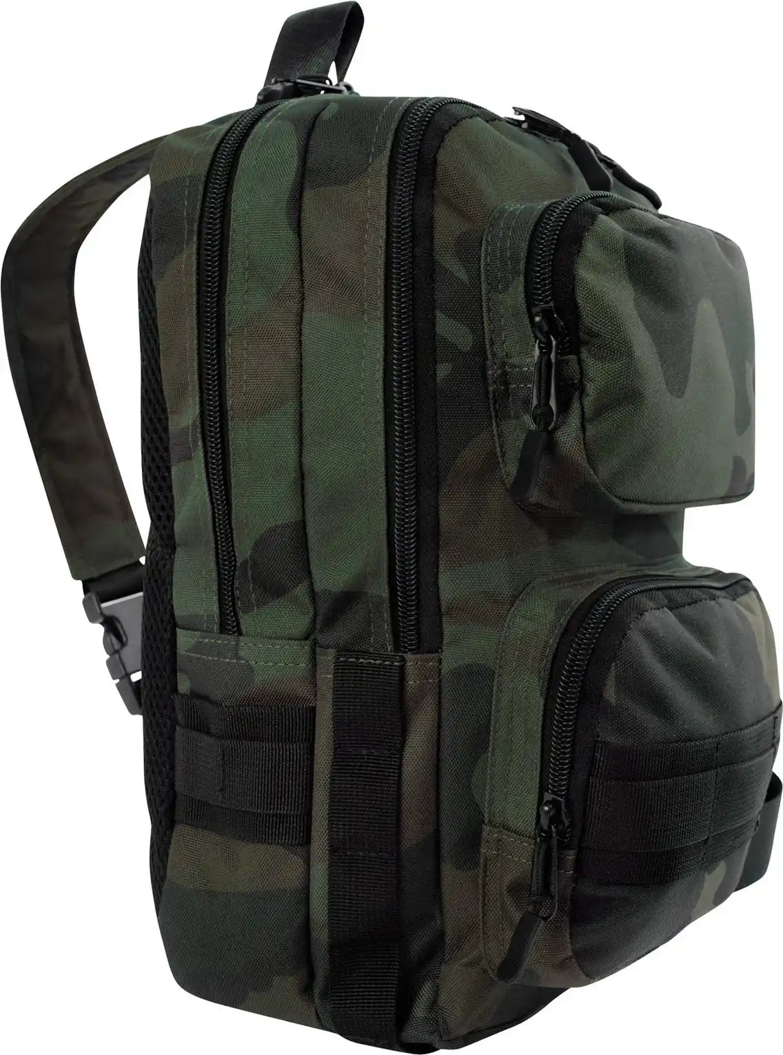 Rothco Tactical Traveler Sling Bag - Midnight Woodland Camo