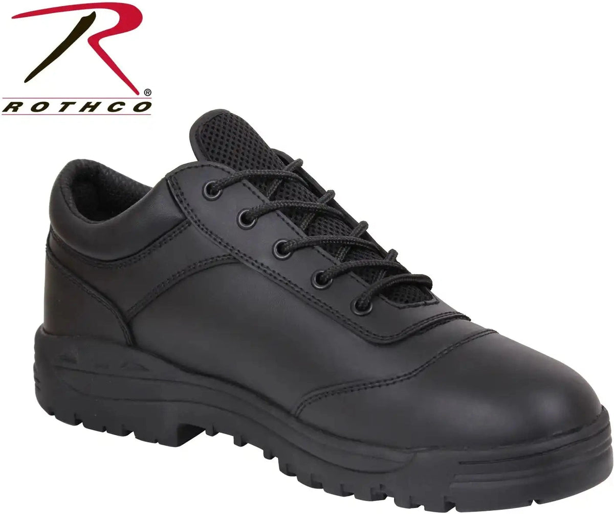 Rothco Tactical Utility Oxford Shoe 4.75 Inch Black / 6.5 / Regular
