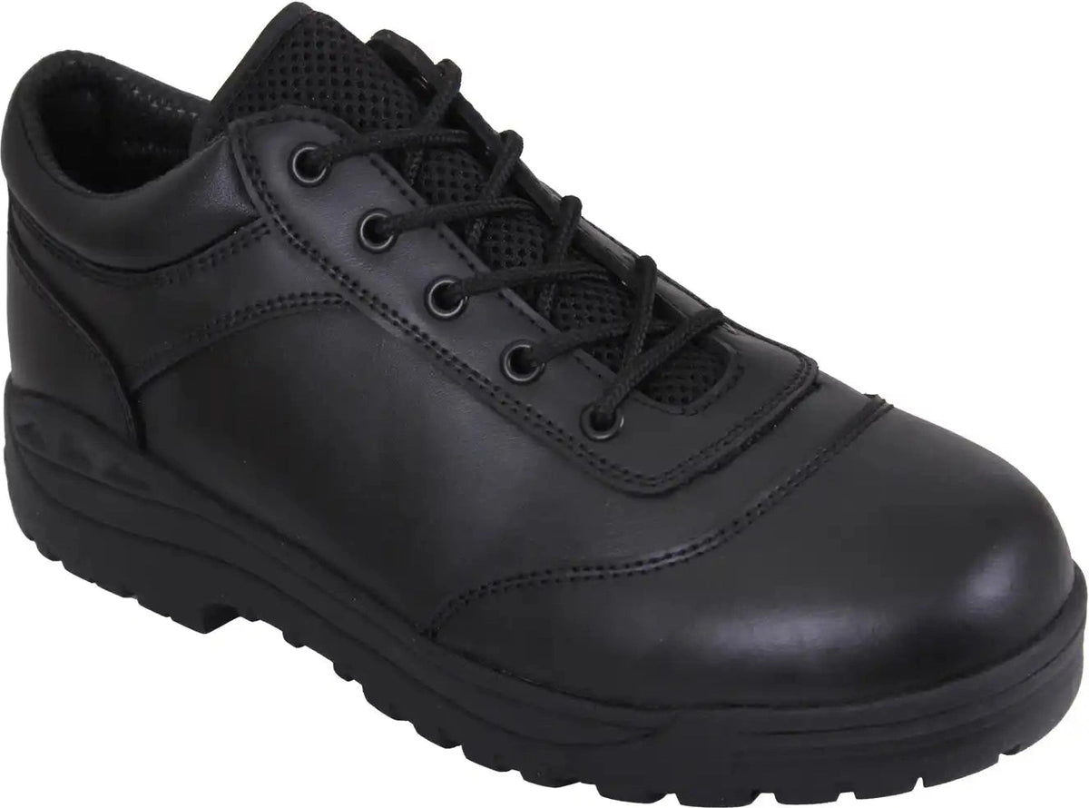Rothco Tactical Utility Oxford Shoe 4.75 Inch Black / 6.5 / Regular