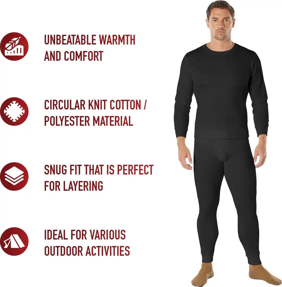 Rothco Thermal Knit Underwear Top