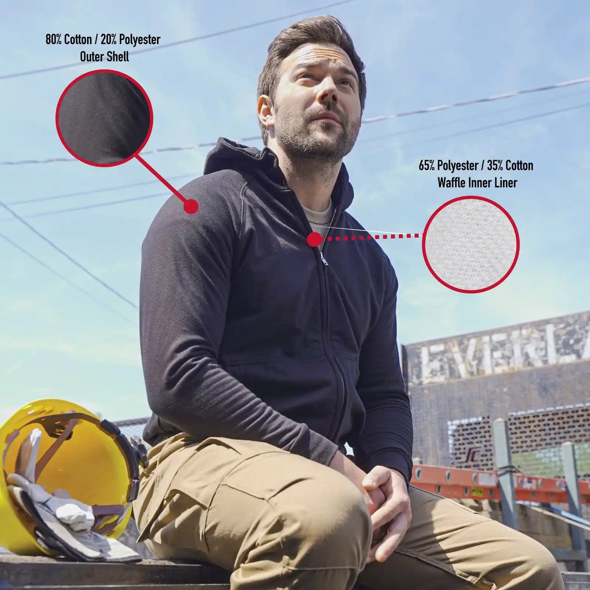 Rothco Thermal Lined Full-zip Hoodie