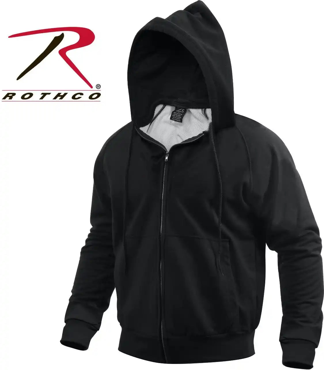 Rothco Thermal Lined Full-zip Hoodie