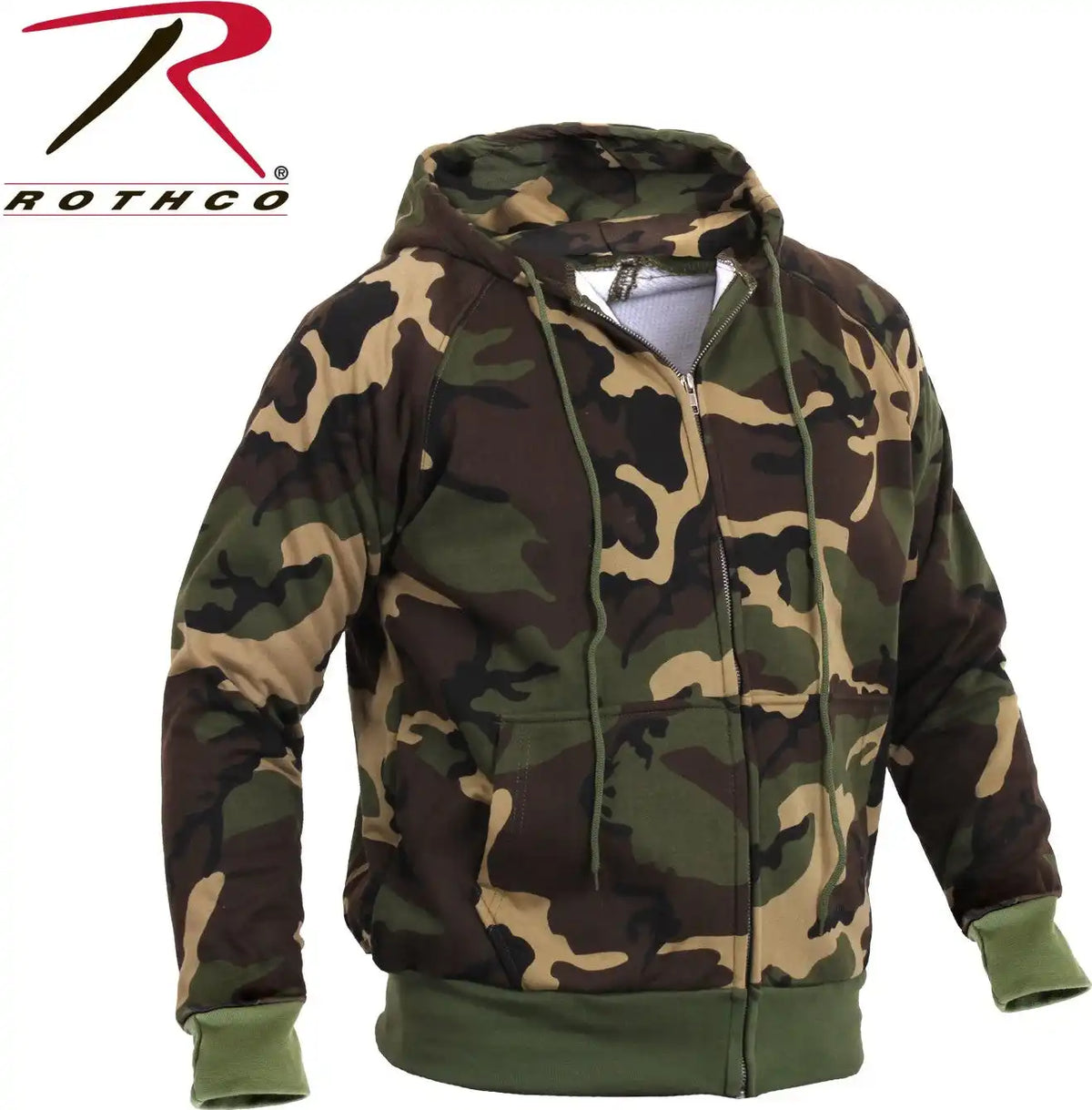 Rothco Thermal Lined Full-zip Hoodie