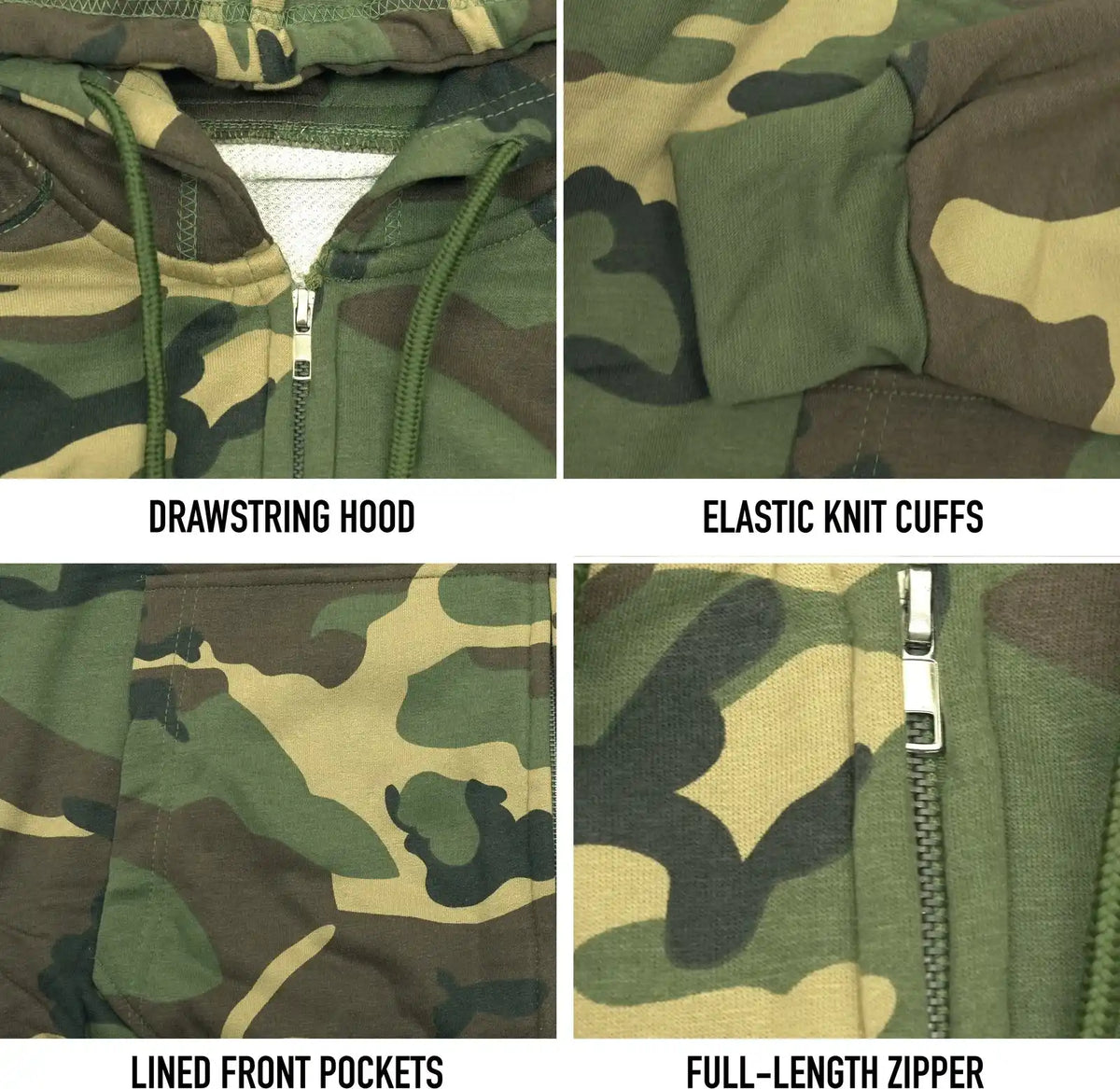 Rothco Thermal Lined Full-zip Hoodie