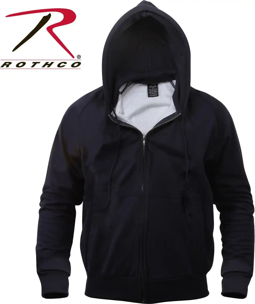 Rothco Thermal Lined Full-zip Hoodie