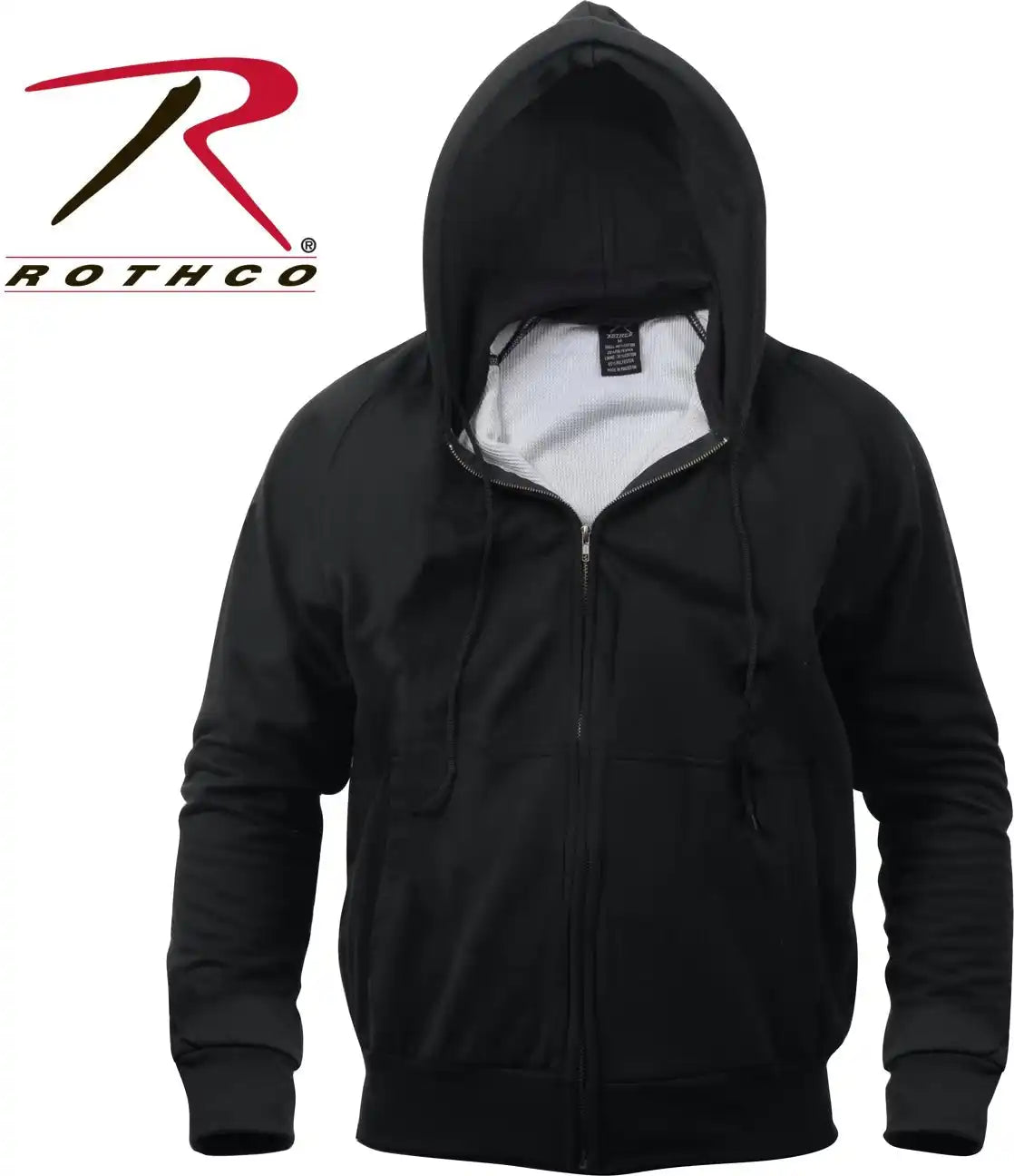 Rothco Thermal Lined Full-zip Hoodie