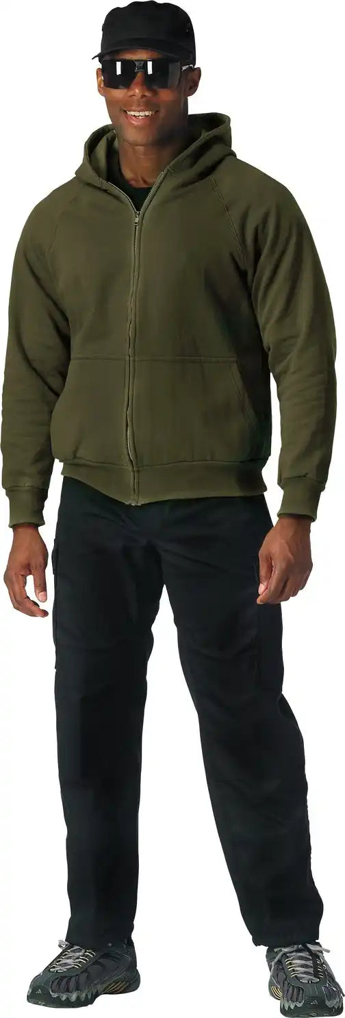 Rothco Thermal Lined Full-zip Hoodie