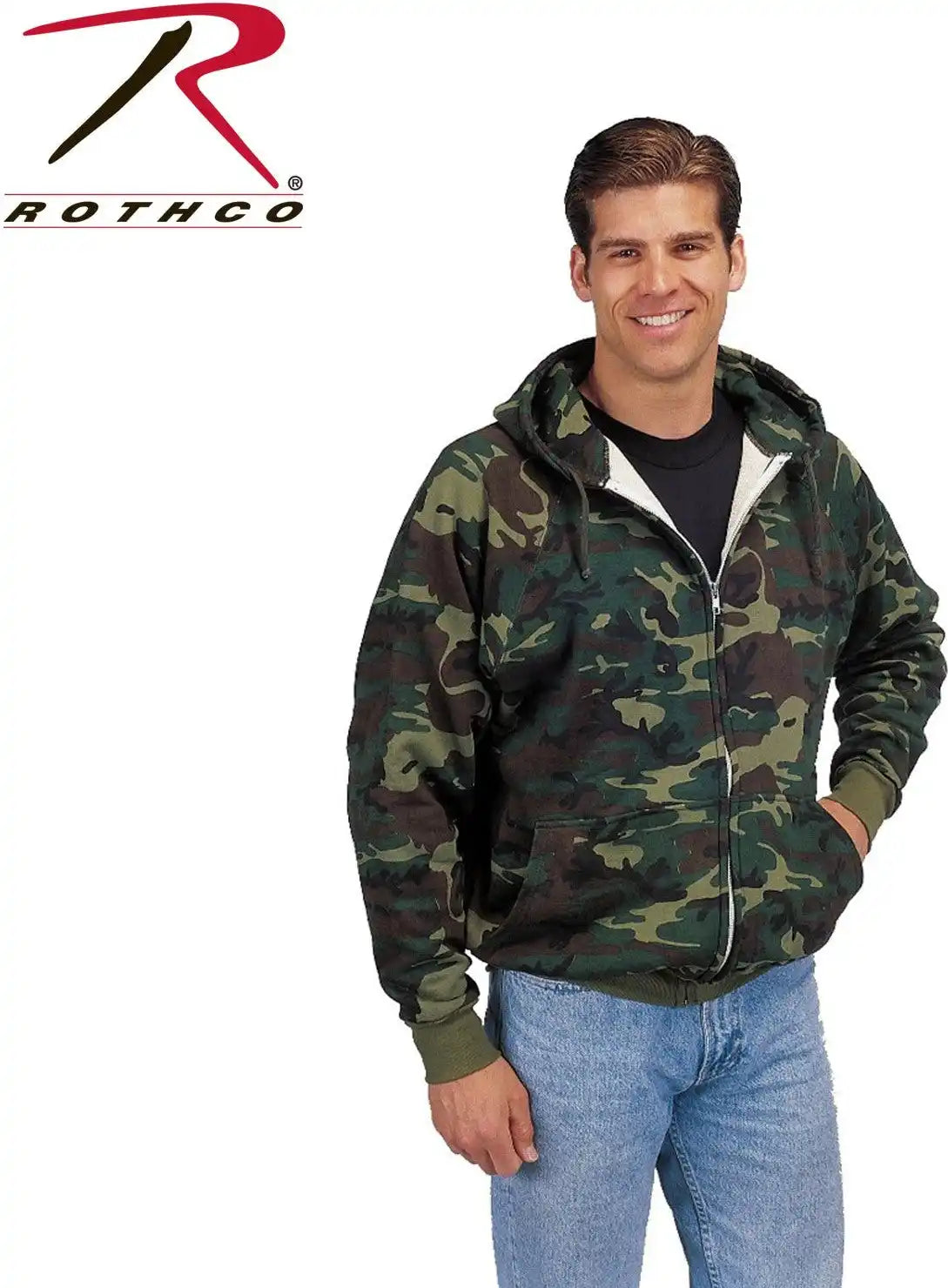 Rothco Thermal Lined Full-zip Hoodie