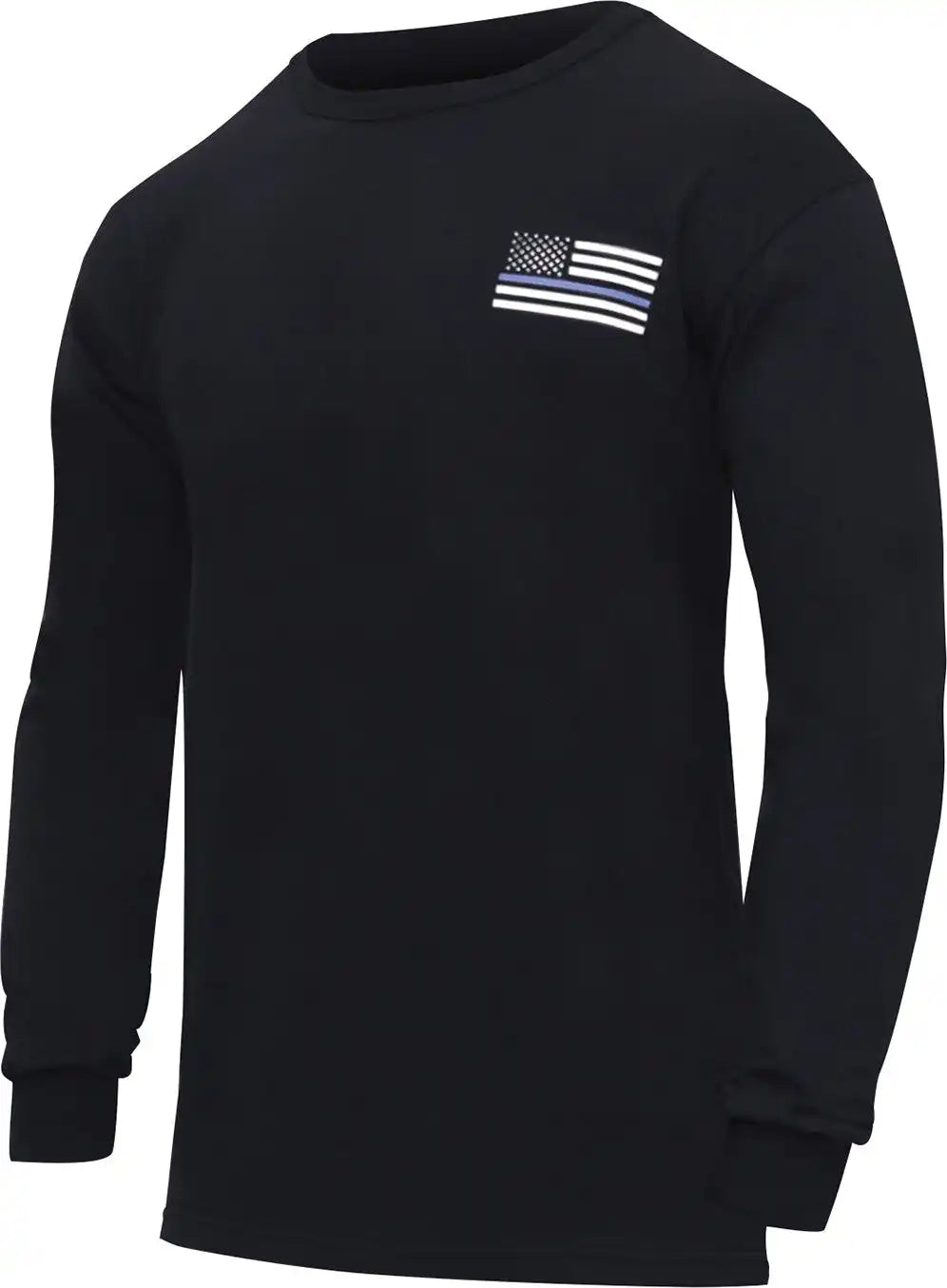 Rothco Thin Blue Line Honor and Respect Long Sleeve T-shirt