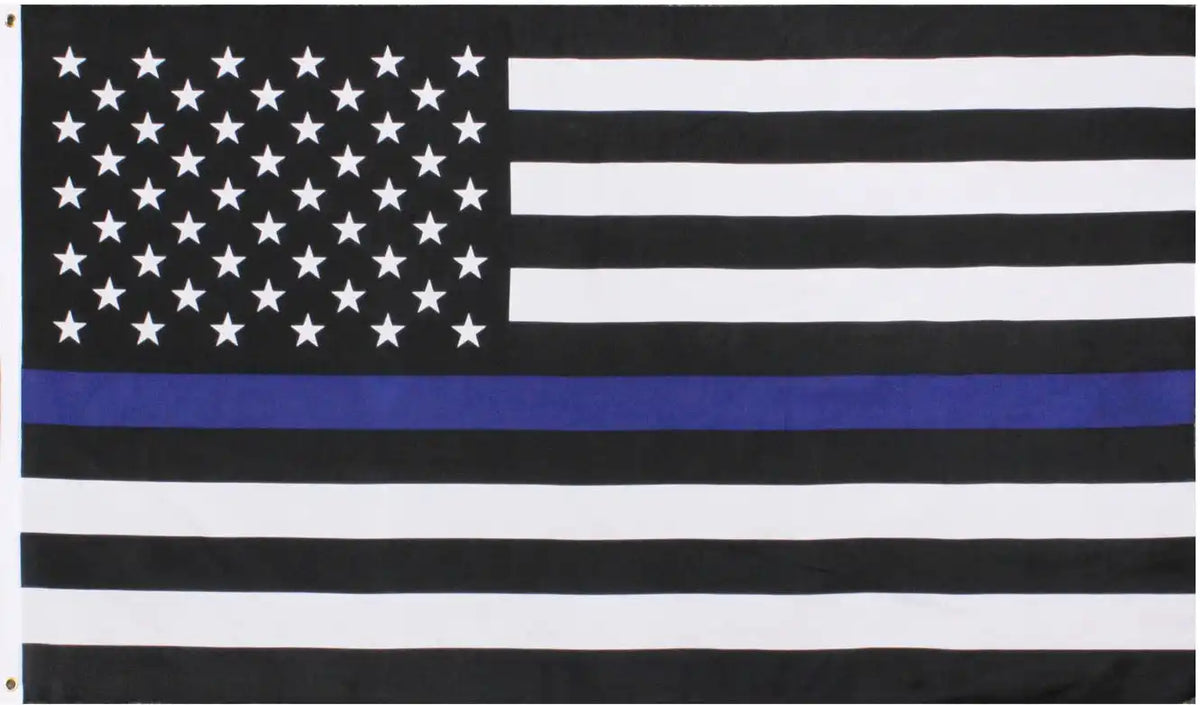 Rothco Thin Blue Line U.s. Flag 2’ x 3’