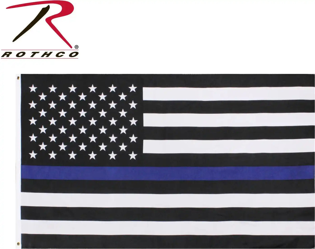 Rothco Thin Blue Line U.s. Flag