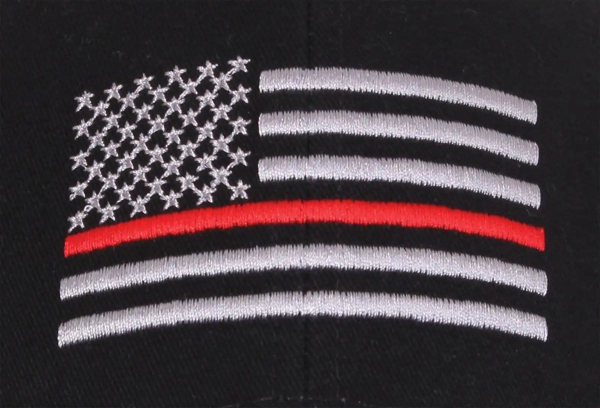 Rothco Thin Red Line Flag Low Profile Cap
