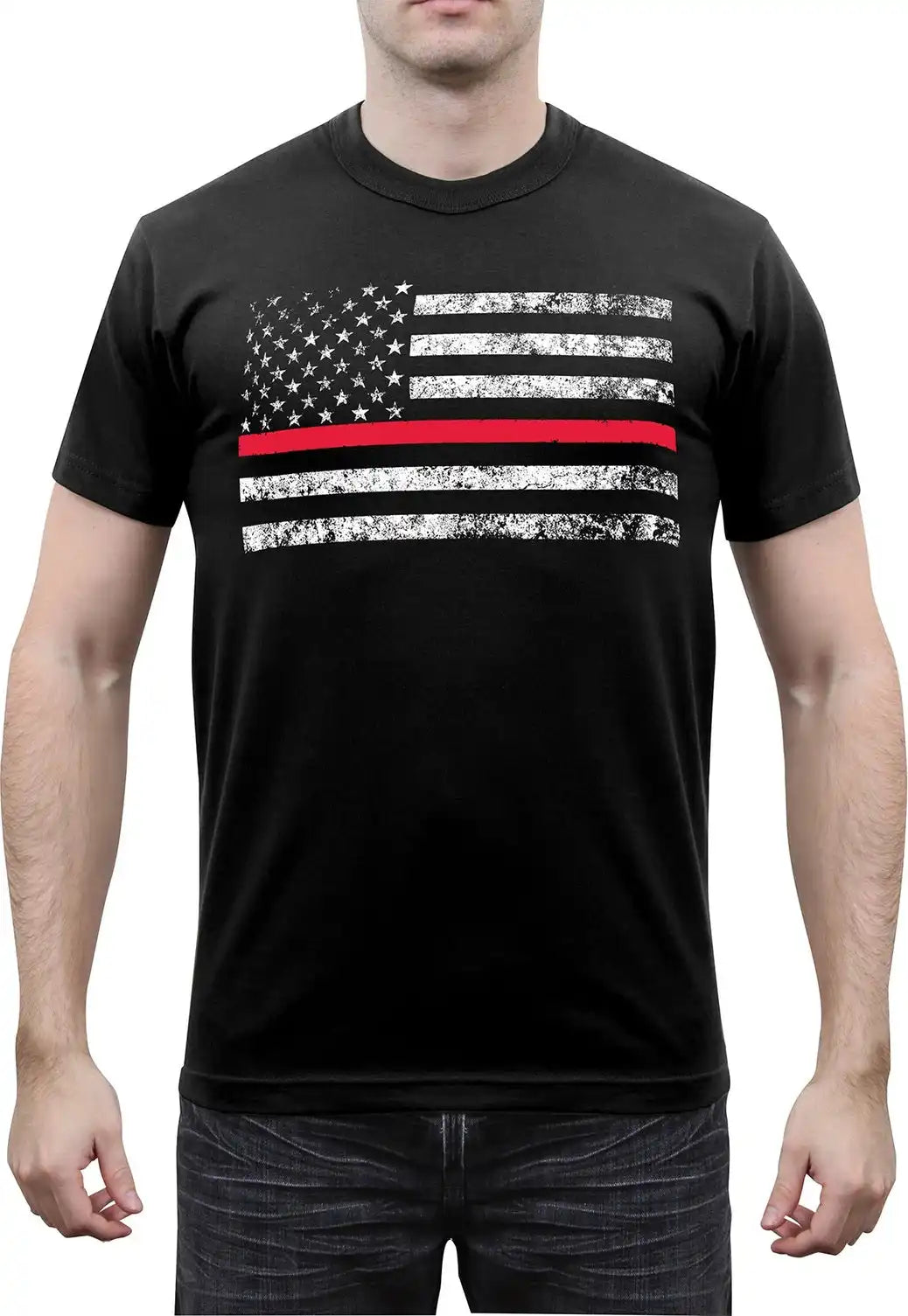Rothco Thin Red Line Flag T-shirt