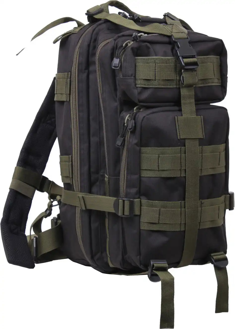 Rothco Trauma Kit Backpack - Black / Olive Drab