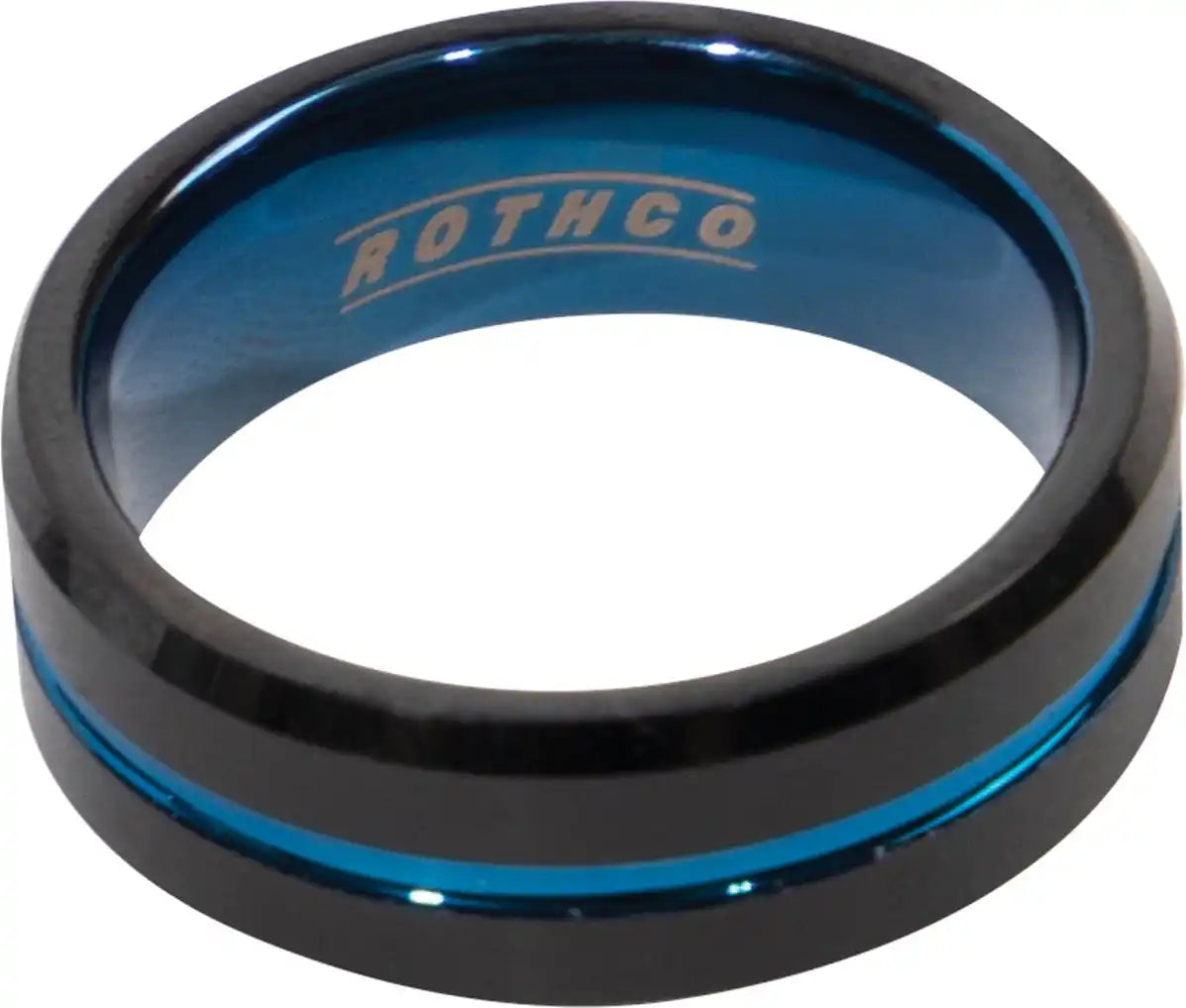 Rothco Tungsten Carbide Thin Blue Line Ring