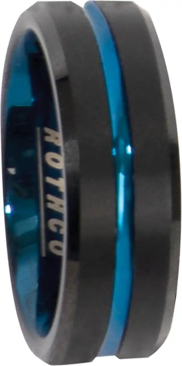 Rothco Tungsten Carbide Thin Blue Line Ring