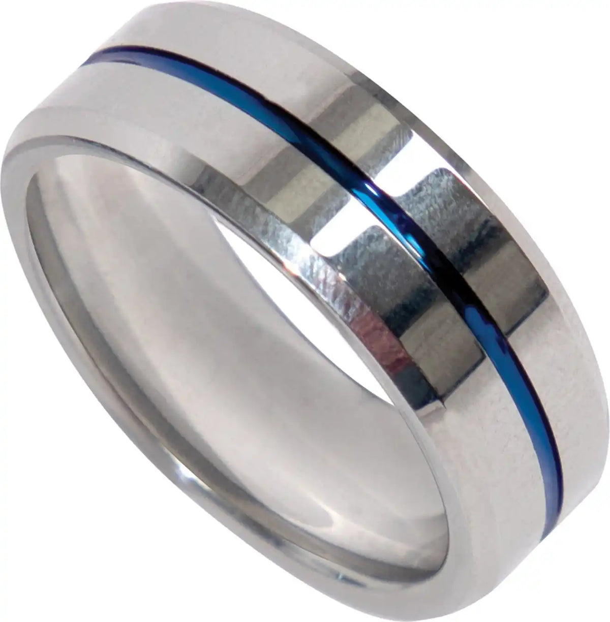 Rothco Tungsten Carbide Thin Blue Line Ring