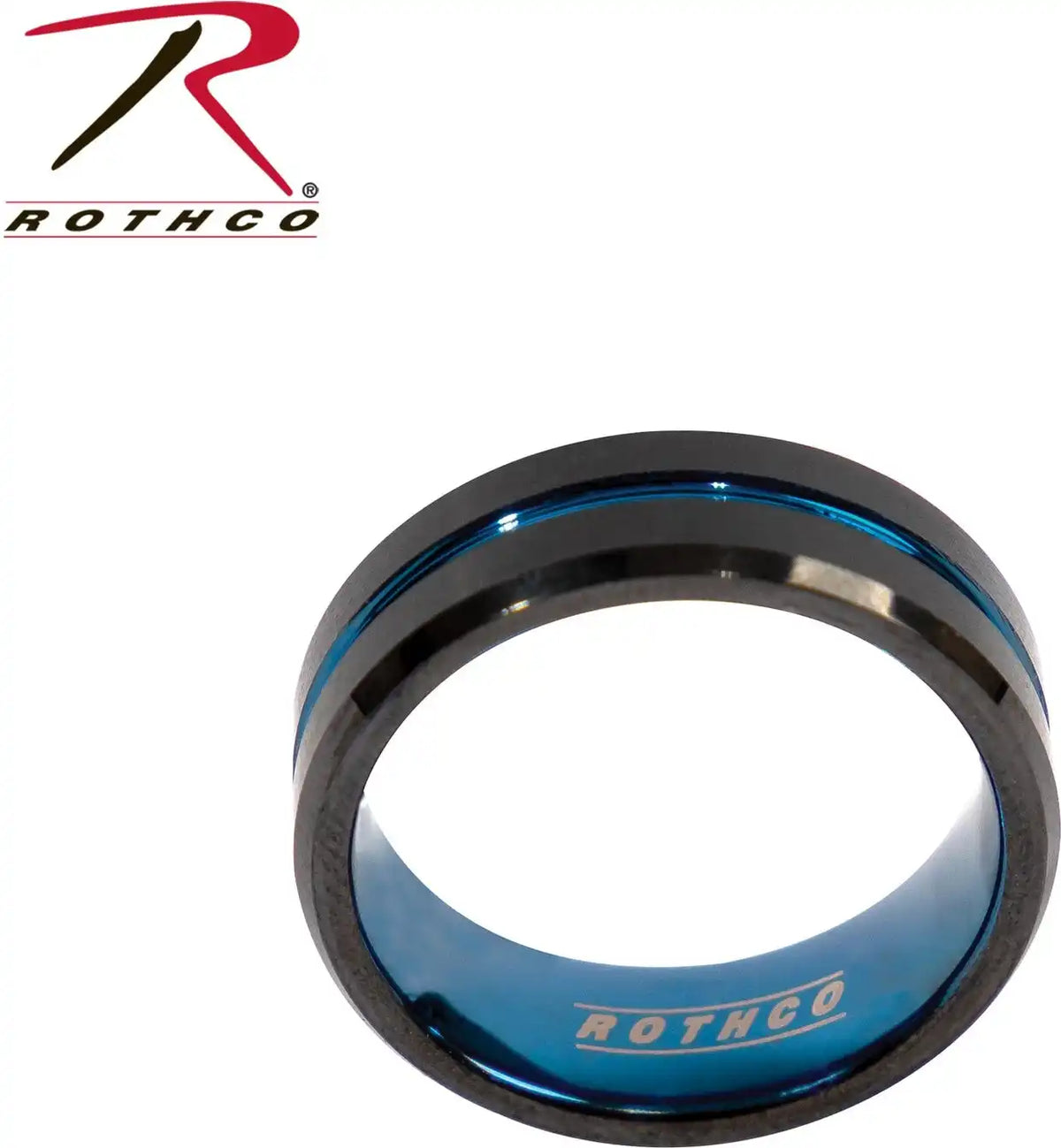 Rothco Tungsten Carbide Thin Blue Line Ring