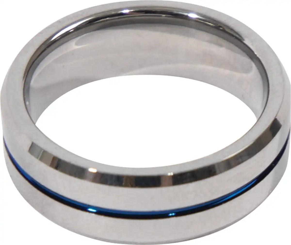 Rothco Tungsten Carbide Thin Blue Line Ring