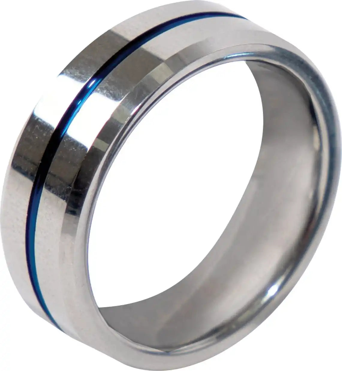 Rothco Tungsten Carbide Thin Blue Line Ring