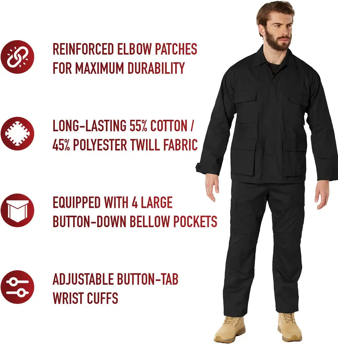 Rothco Twill Bdu Shirt