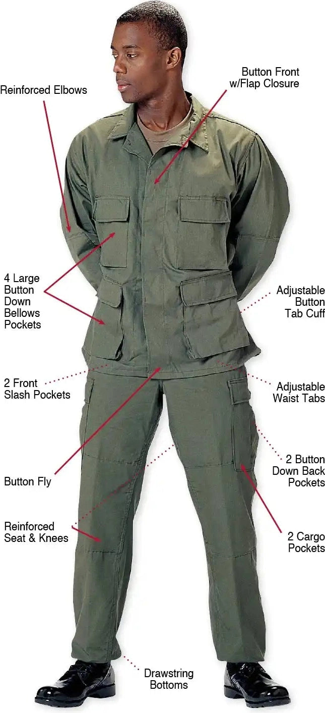 Rothco Twill Bdu Shirt