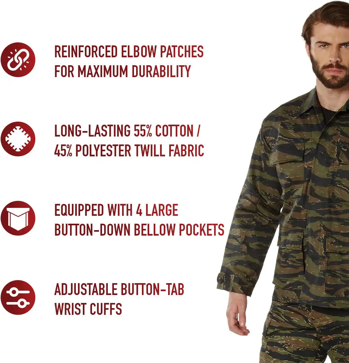 Rothco Twill Bdu Shirt