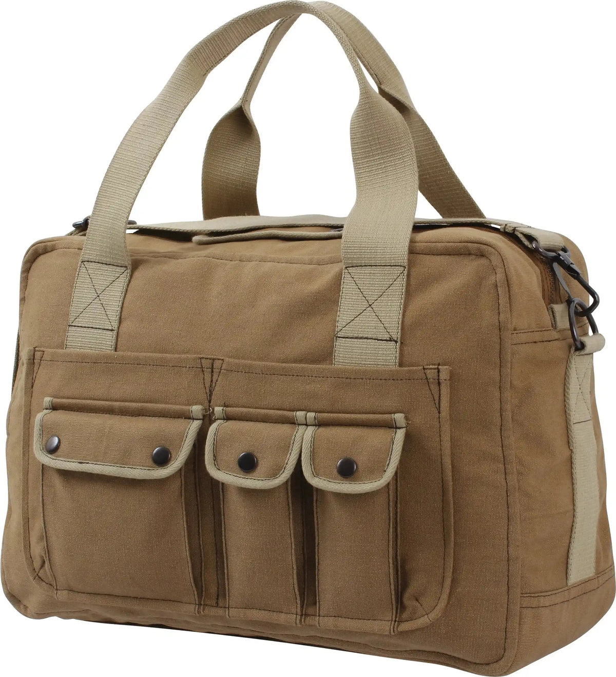 Rothco Two Tone Specialist Carry All Shoulder Bag Coyote Brown