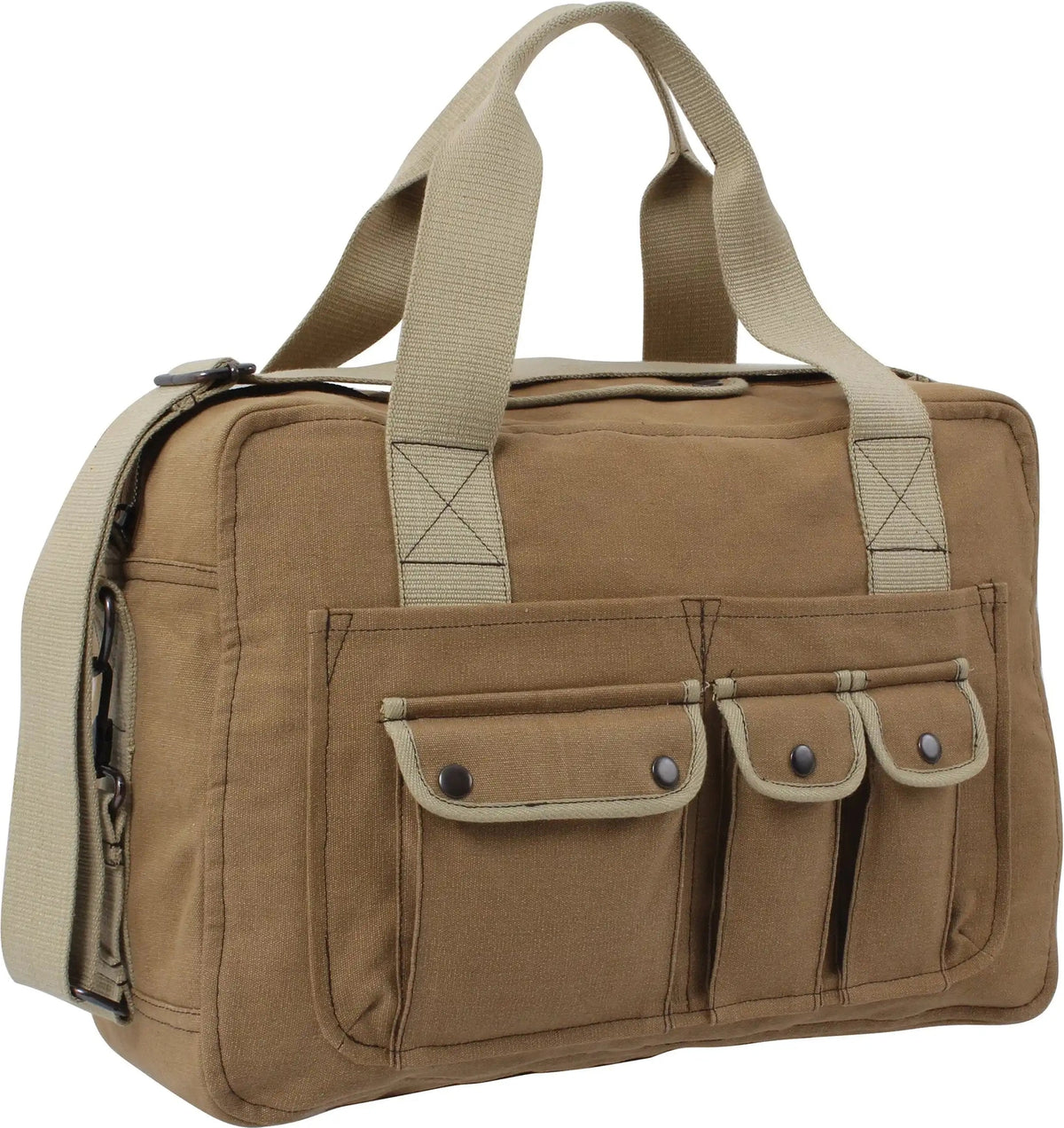 Rothco Two Tone Specialist Carry All Shoulder Bag Coyote Brown
