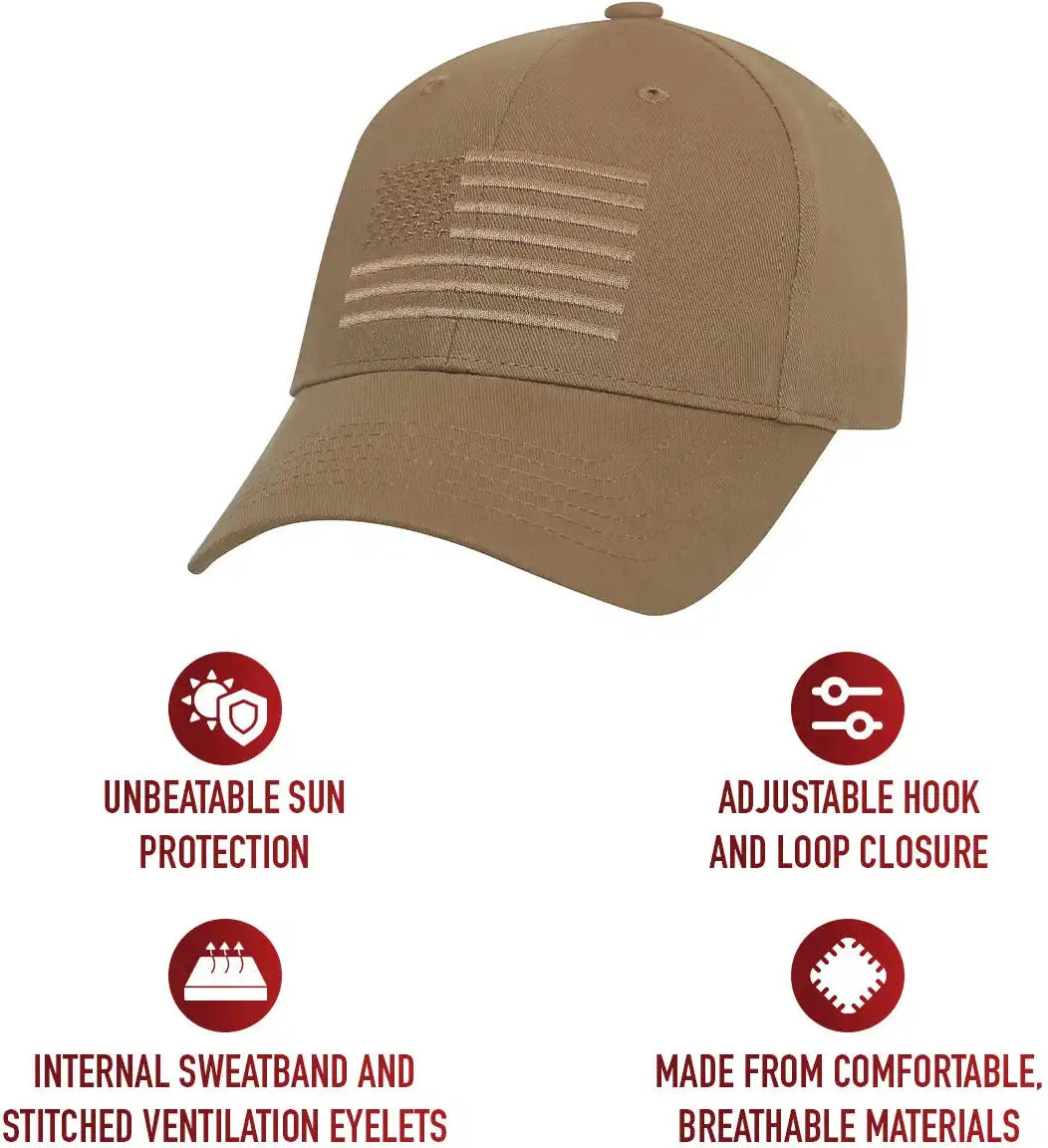 Rothco U.s. Flag Low Profile Cap