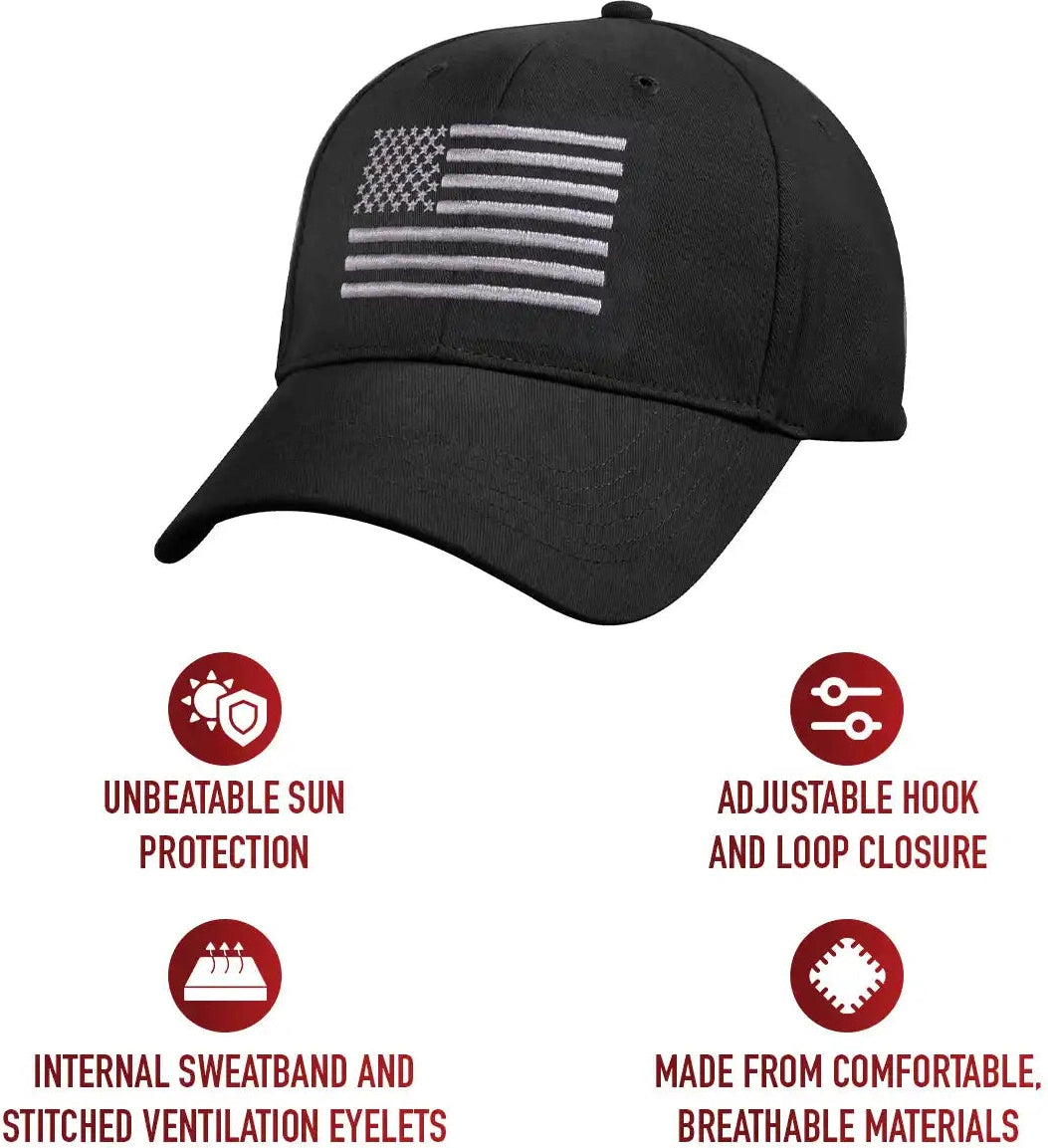 Rothco U.s. Flag Low Profile Cap
